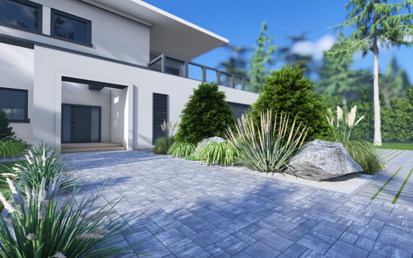 Wizualizacja 3D usługa projektowa Semmelrock