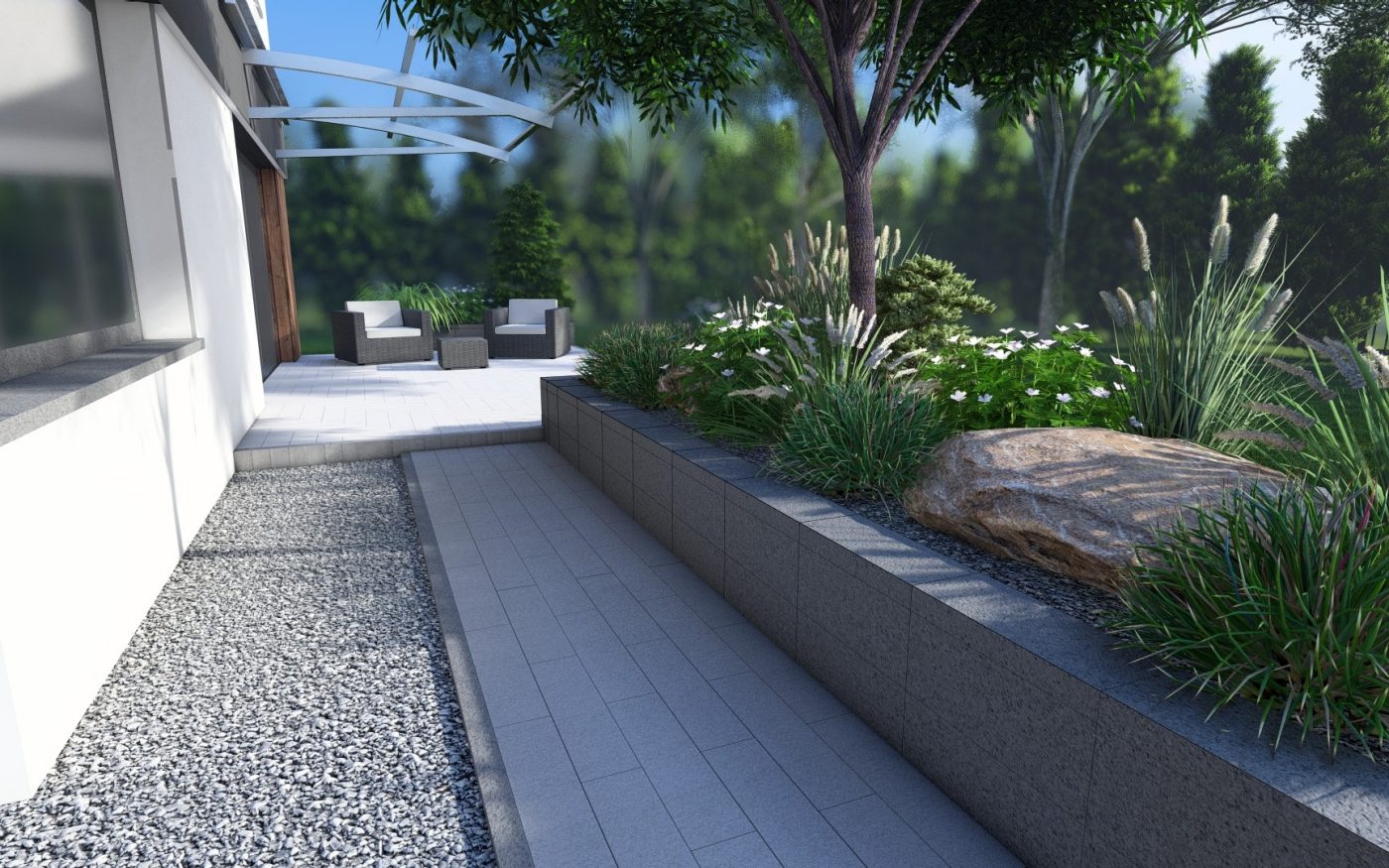 Wizualizacja 3D usługa projektowa Semmelrock