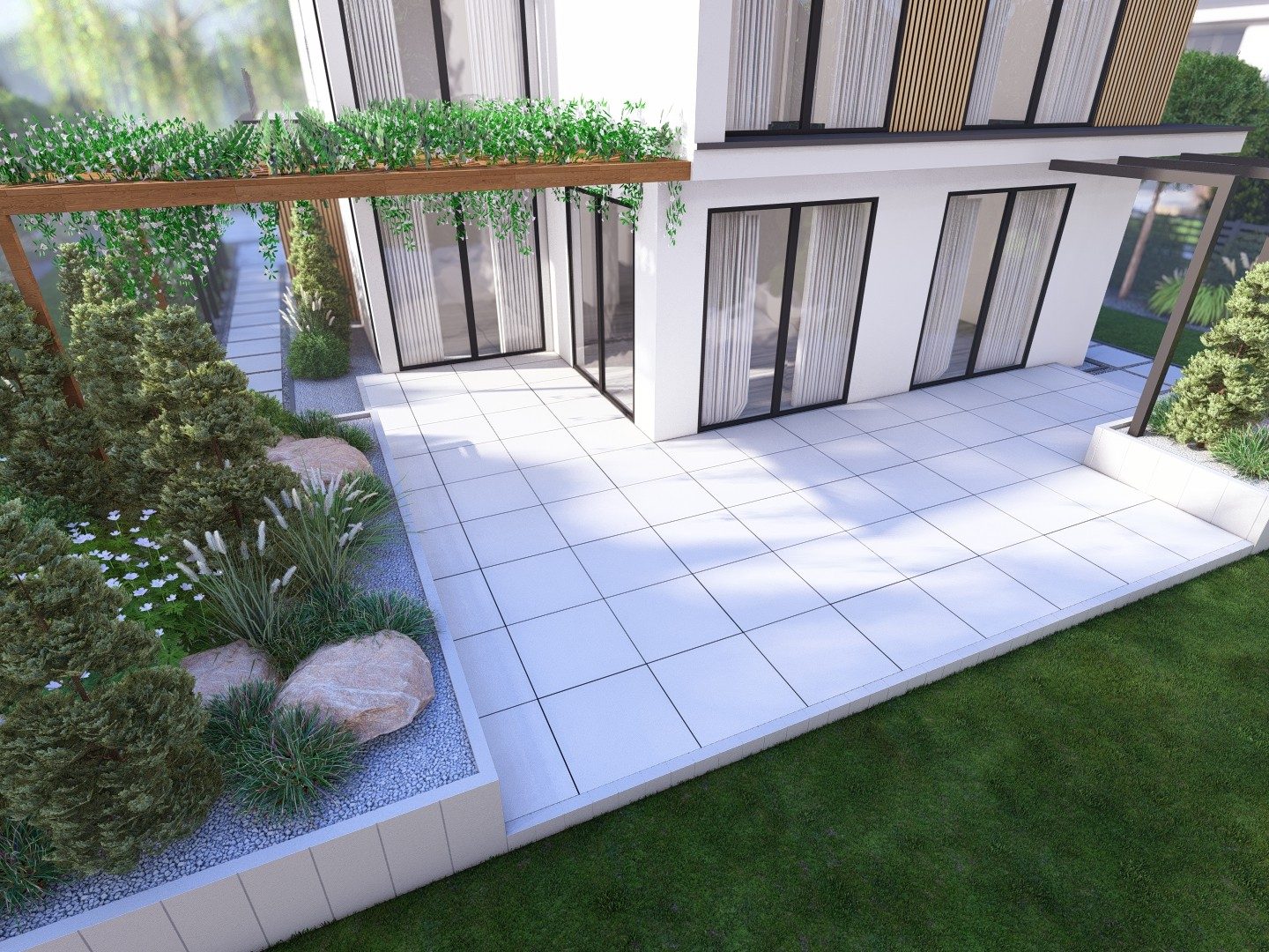 Wokół domu: 4 trendy  w projektowaniu przestrzeni przydomowej