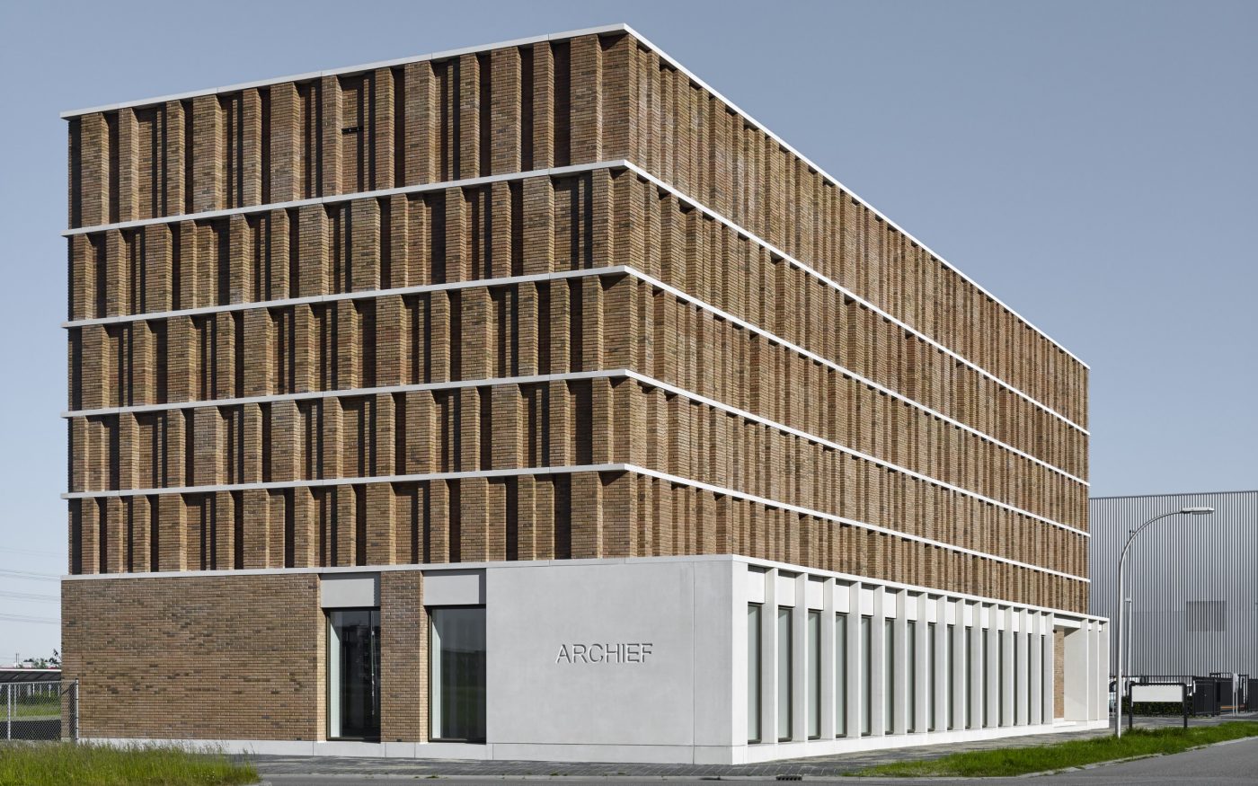 City Archive Delft; Brick Award 2020 Category Winner Category "Working Together"; Architects: Office Winhov, Gottlieb Paludan Architects, Photo:  Stefan Müller