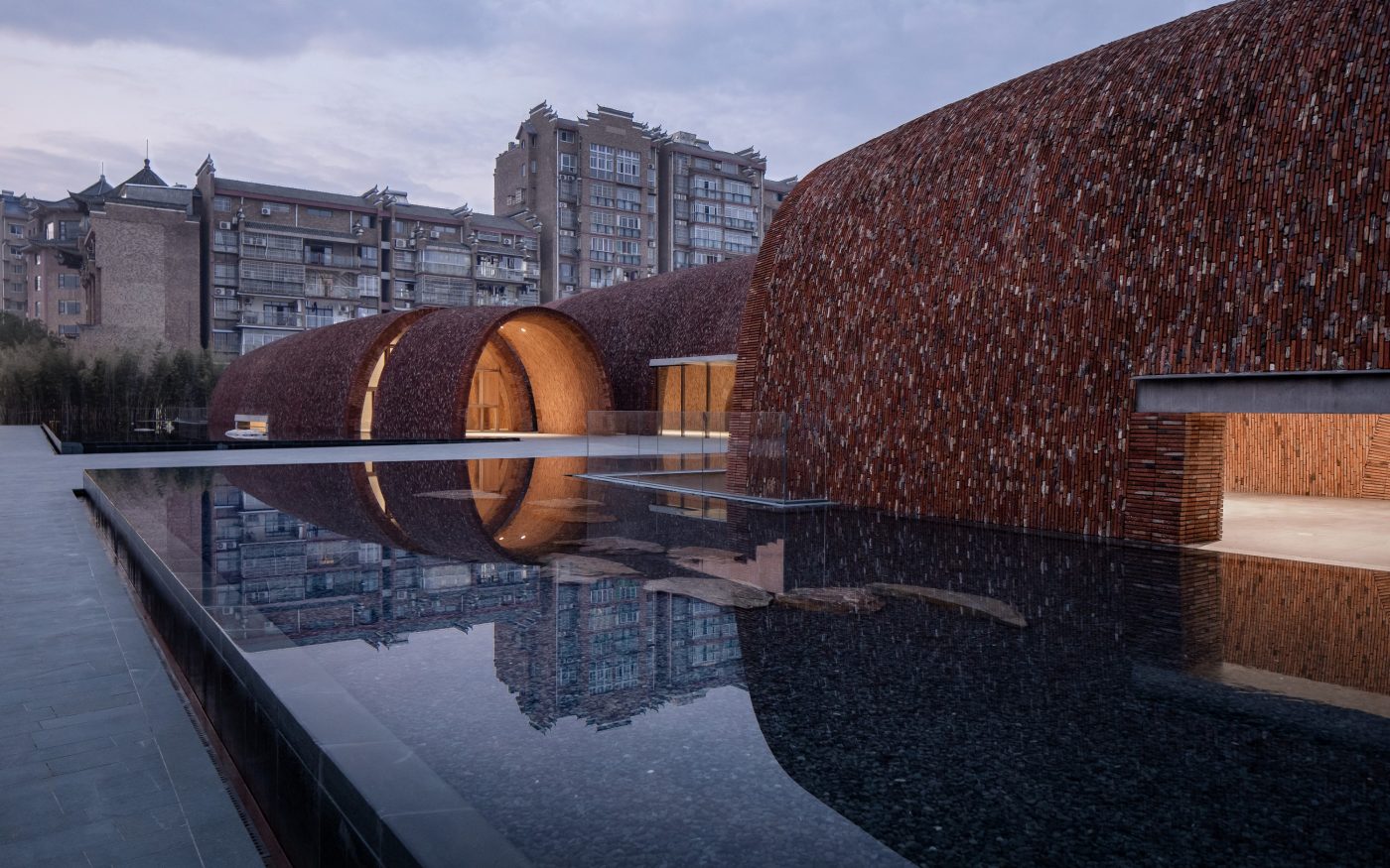Jingdezhen Imperial Kiln Museum. Brick Award 22 Category "Sharing public spaces". Studio Zhu Pei. Outside view