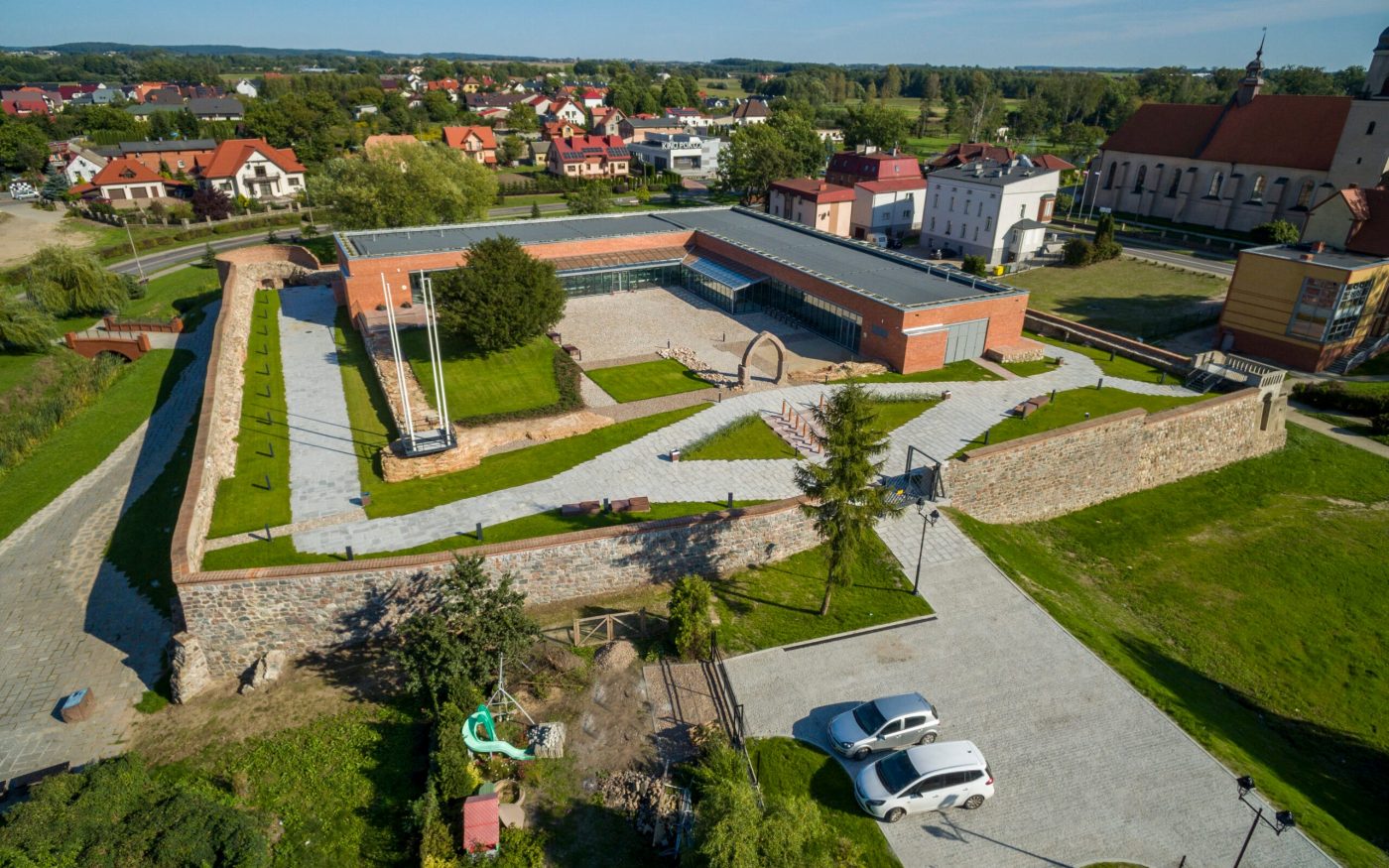Brick Award 2021 Sharing public spaces Wyróżnienie Autorska Pracownia Architektury CAD Centrum aktywności społecznej na Zamku Biskupów Chełm