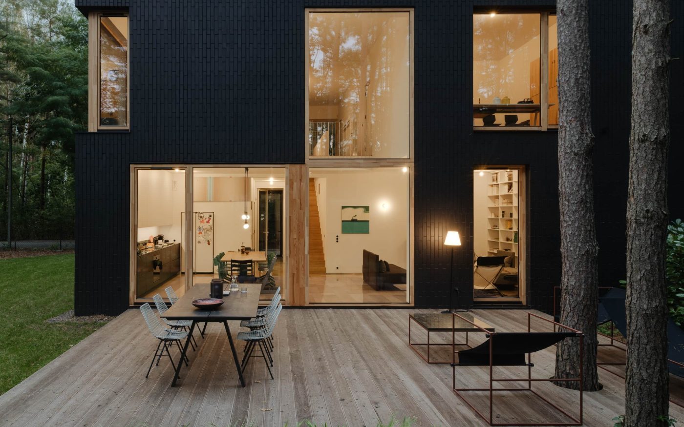 Brick Award 2021 Feeling at home Wyróżnienie Anna Pydo Krzysztof Pydo Dom dwulokalowy w Radości