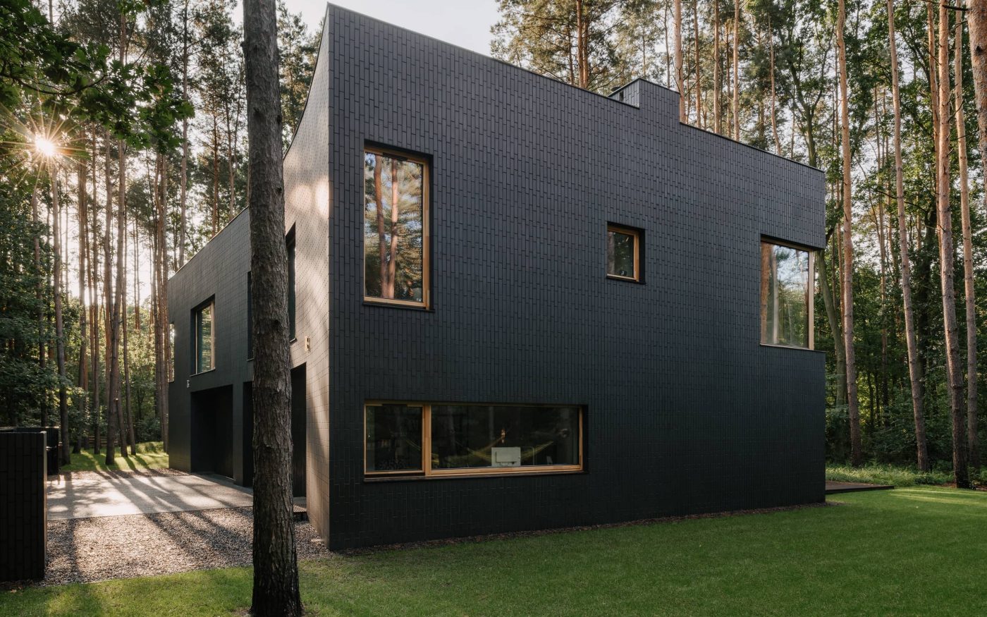 Brick Award 2021 Feeling at home Wyróżnienie Anna Pydo Krzysztof Pydo Dom dwulokalowy w Radości