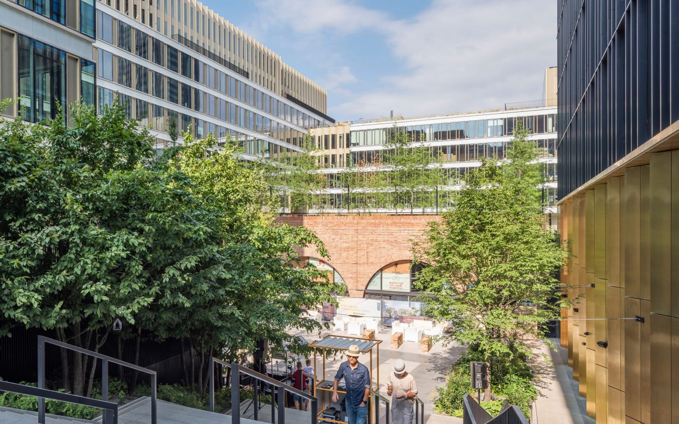 Brick Award 2023 Wyróżnienie Sharing Public Spaces  Browary Warszawskie JEMS Architekci