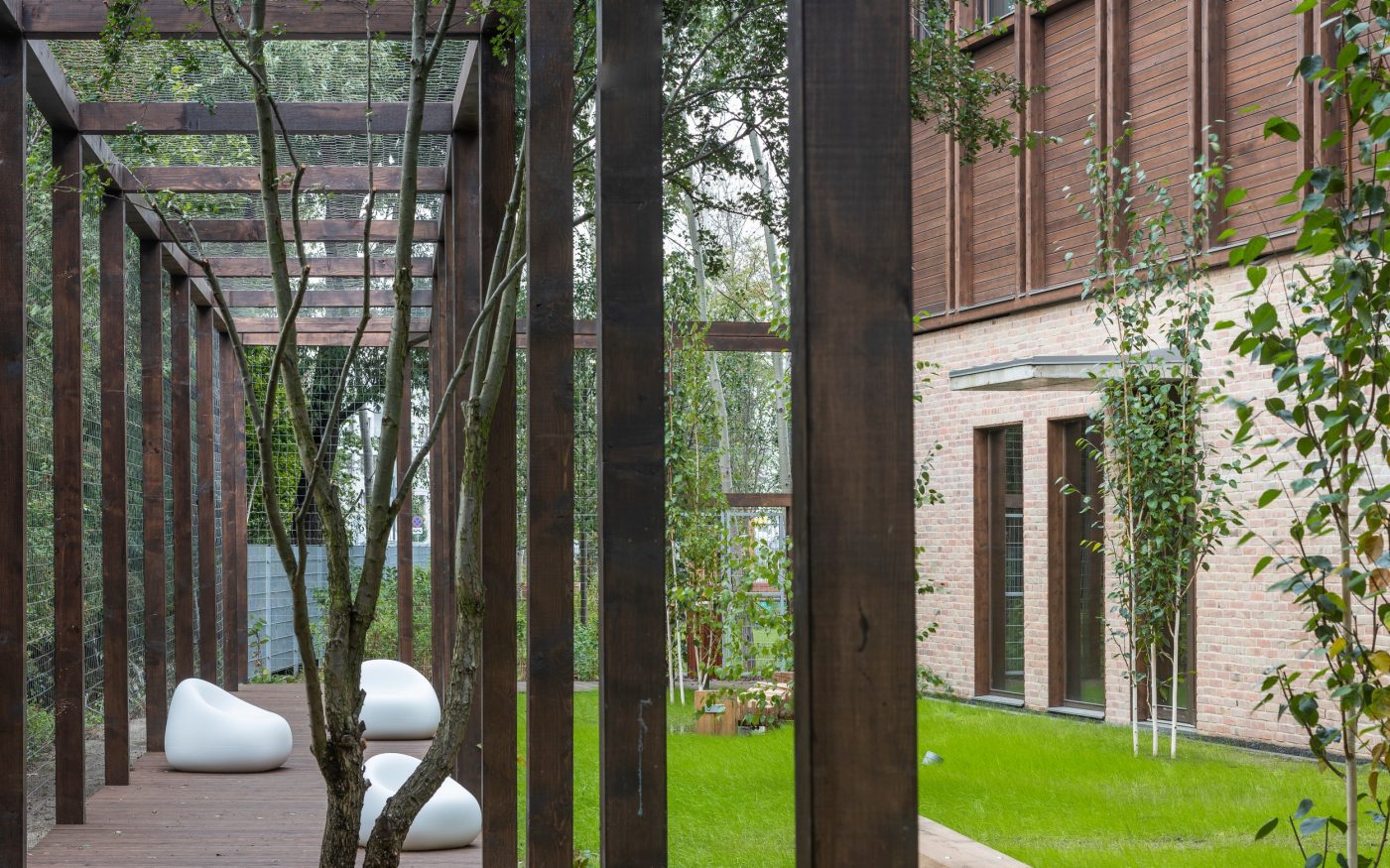 Brick Award 2023 Grand Prix Sharing Public Spaces Szkoła Podstawowa nr 400 w Warszawie, Bujnowski Architekci