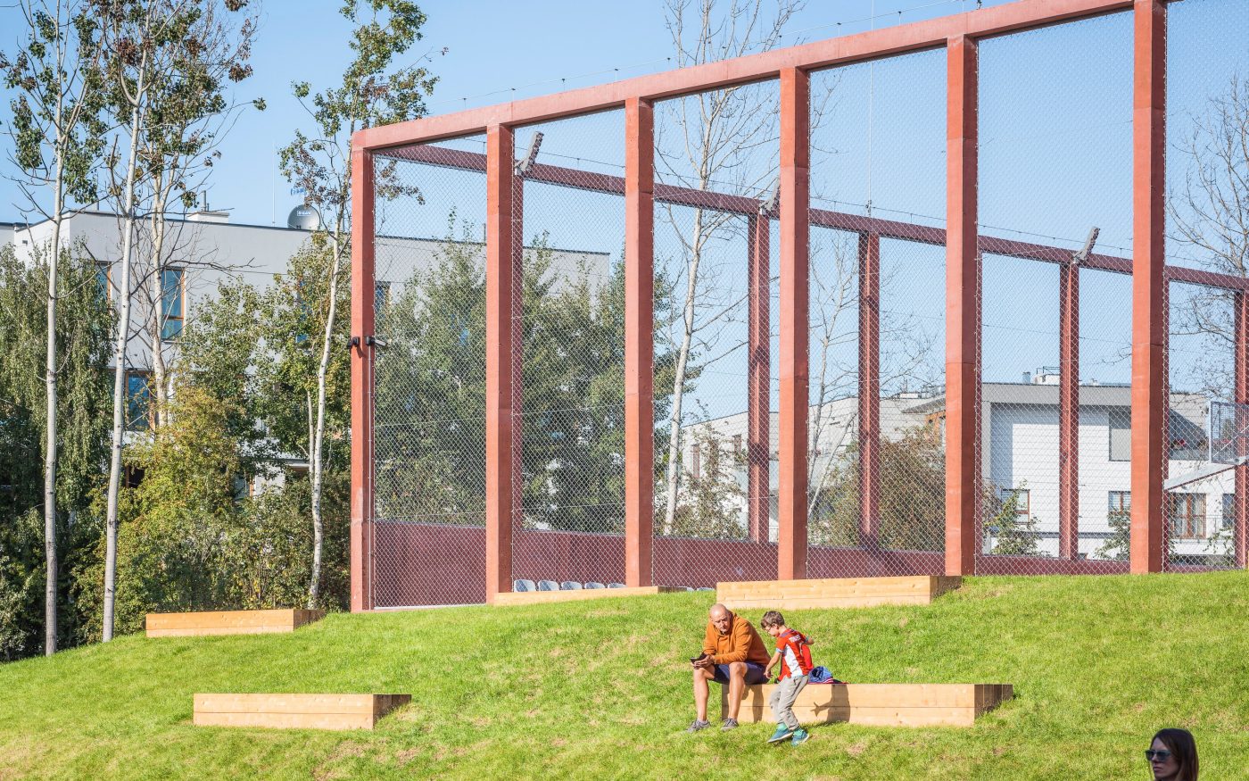 Brick Award 2023 Grand Prix Sharing Public Spaces Szkoła Podstawowa nr 400 w Warszawie, Bujnowski Architekci