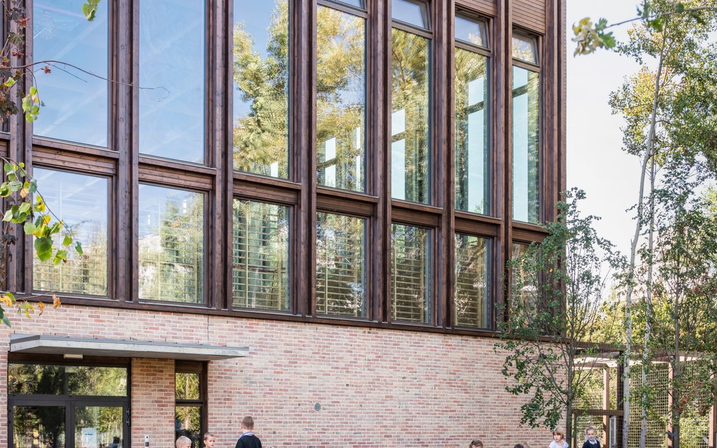 Brick Award 2023 Grand Prix Sharing Public Spaces Szkoła Podstawowa nr 400 w Warszawie, Bujnowski Architekci