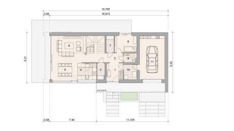 LK&1775 rzut parteru