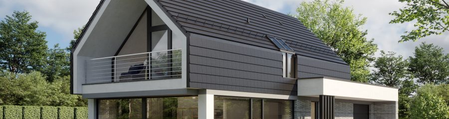 Wizualizacja projektu LK&1775 pracowni LK&Projekt - Dom na przyszłość Wienerberger