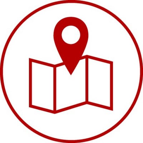Icon for position, location, locator, map 
