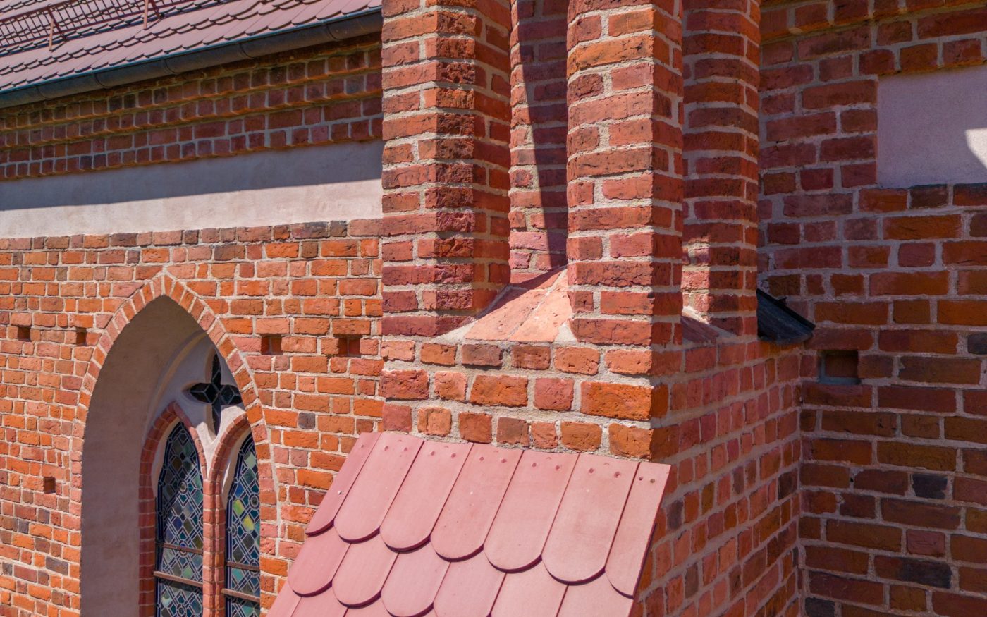 parish church Assumption of the Blessed Virgin Mary in Debno with beaver roof tile