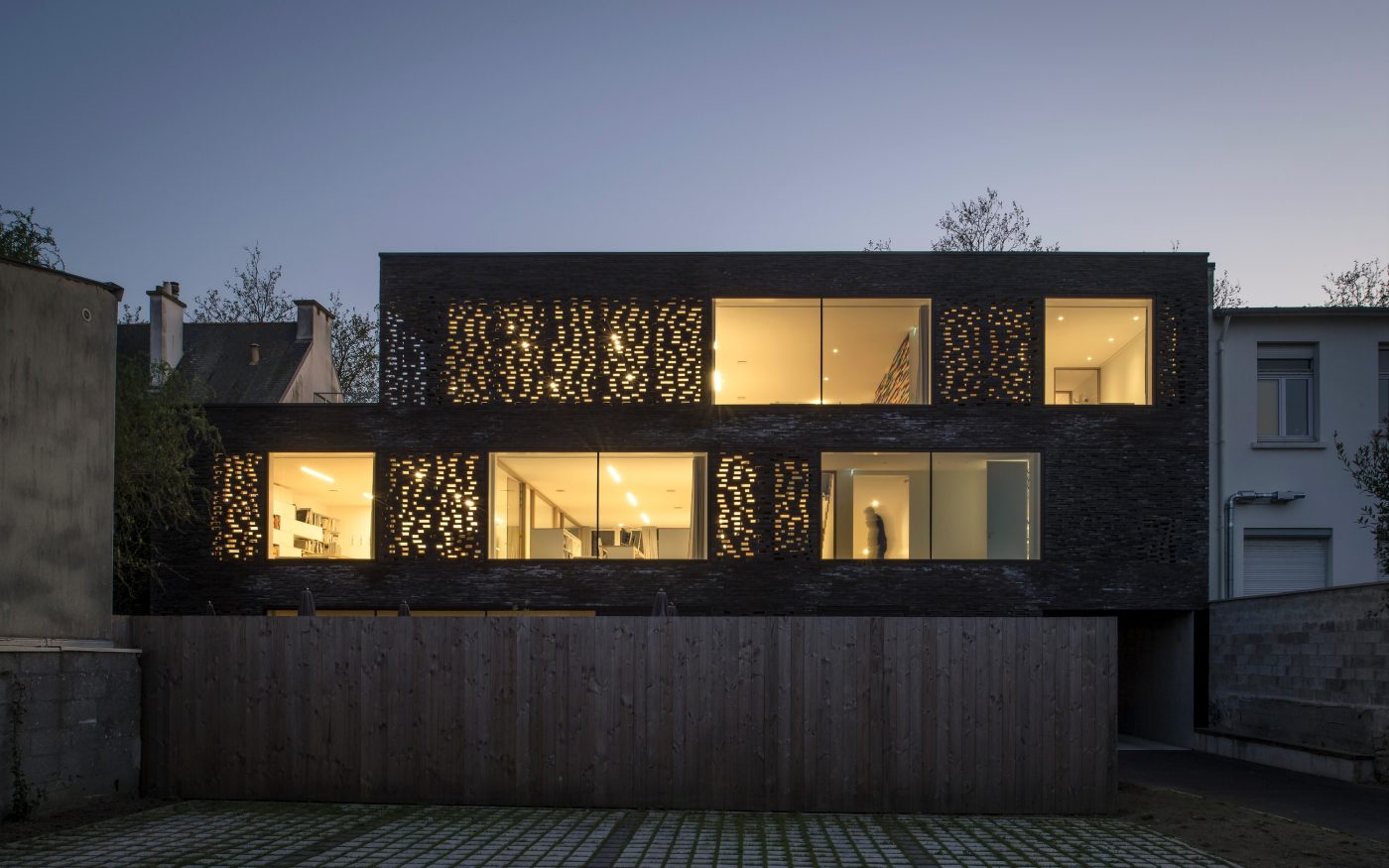 Biuro pracowni DDL Architectes we francuskim Lorient