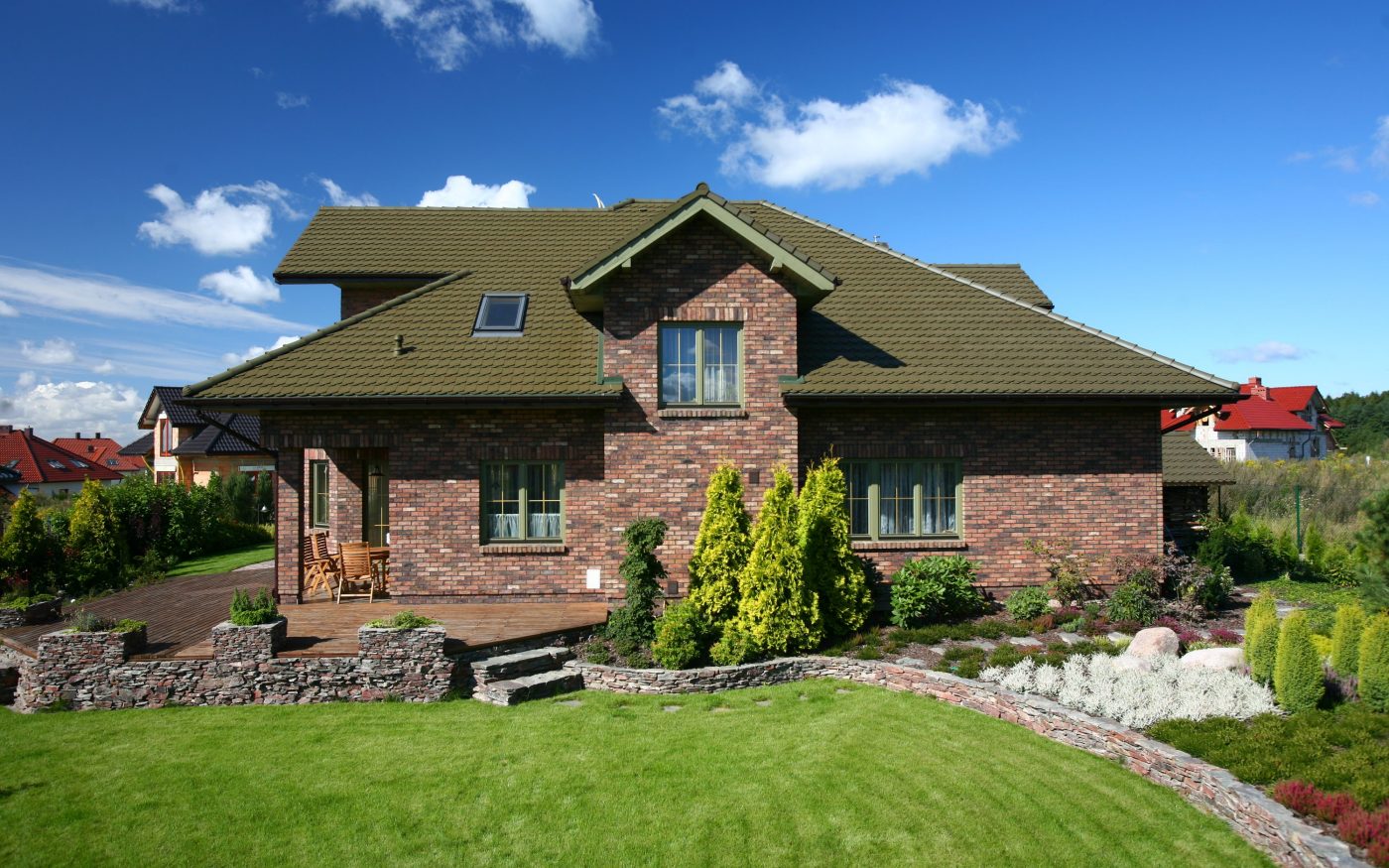 Single family house in Szczecin Poland made with Terca Gandawa brick