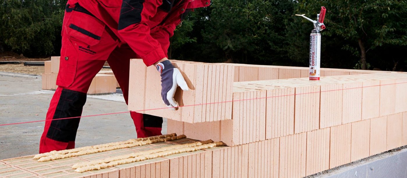 Murowanie Porotherm Dryfix