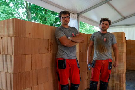 Zdobywcy 2 miejsca Ariel Cuglewski i Kornel Cuglewski