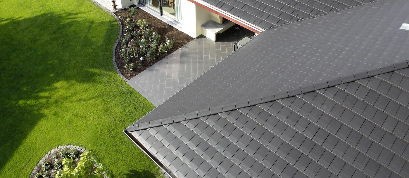 Dachówka Actua 10 grafitowa angoba szlachetna