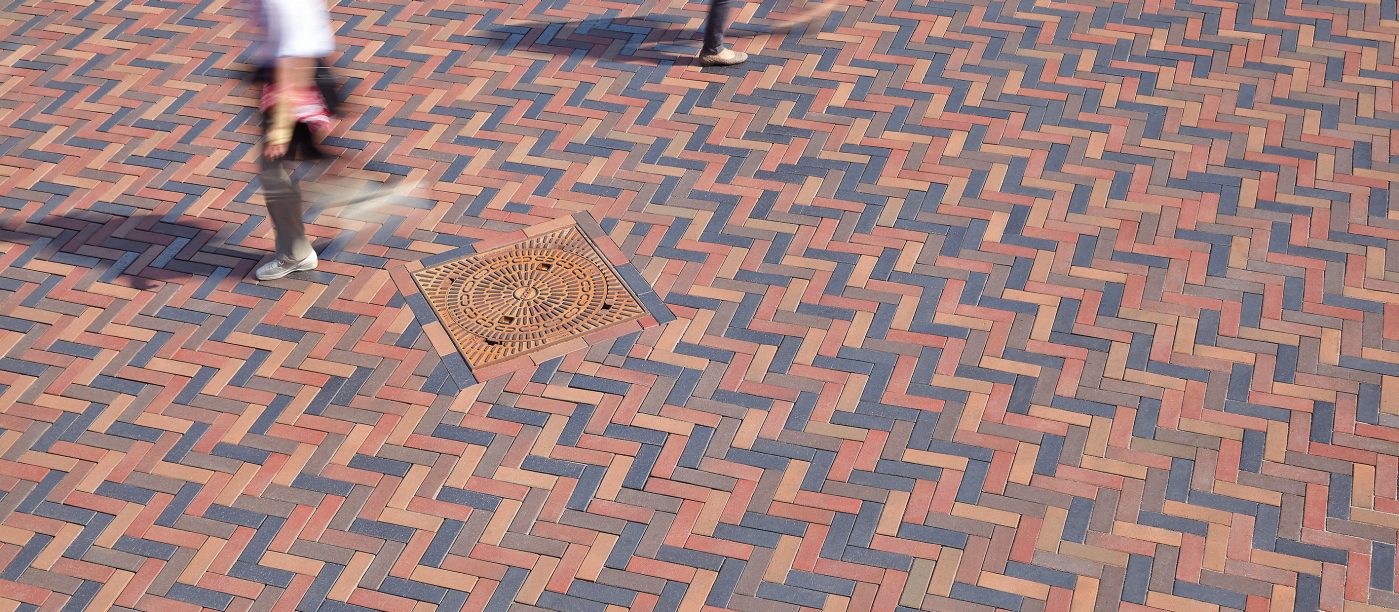 paver, penter, paving stone, square, people, Titan, Schwarzbraun Kohlebrand, Rotblaubunt Kohlebrand, Penter Blue, Köln, Penter Gelbbunt Kohlebrand