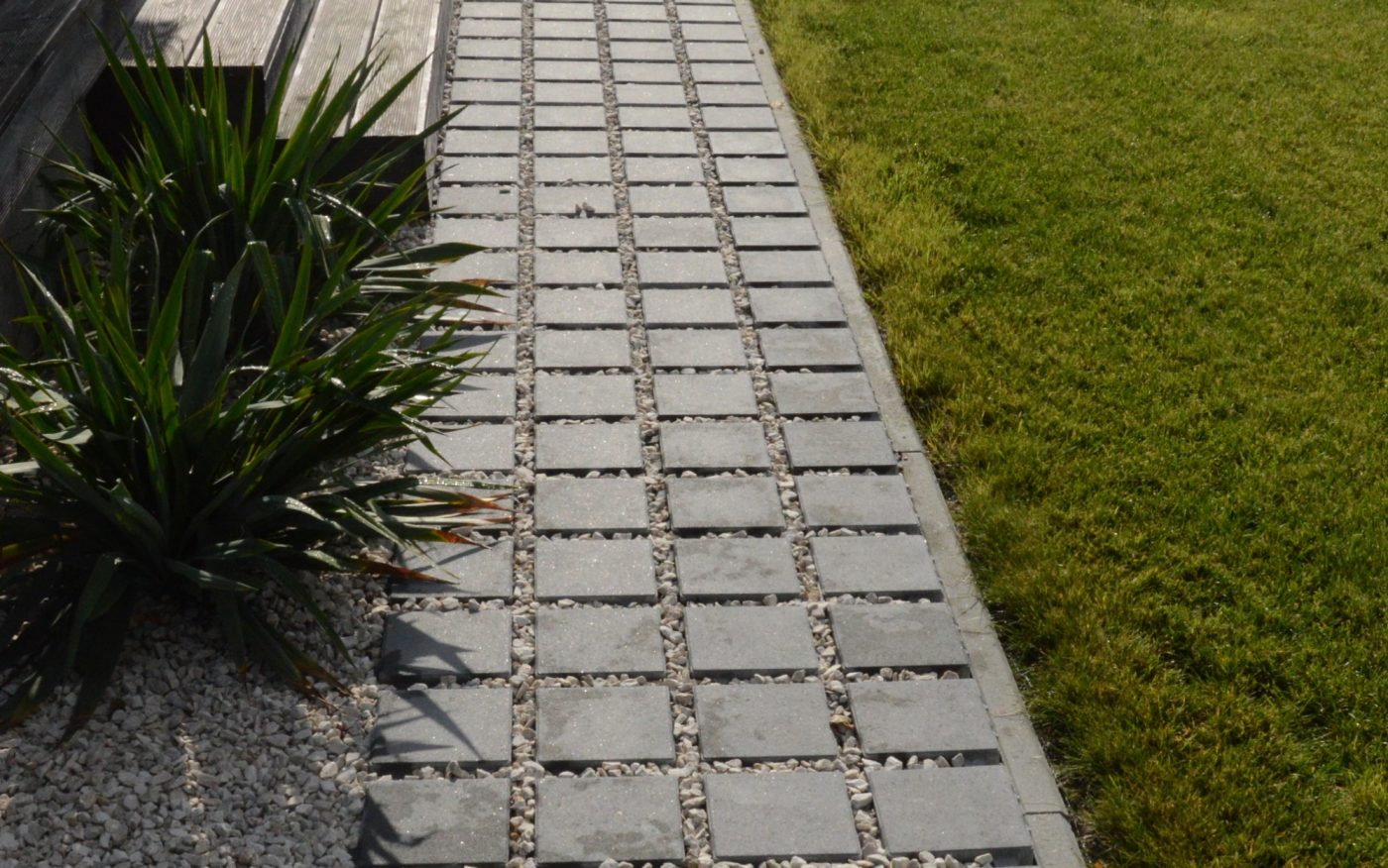 Kostka brukowa Aquaton, kolor: platino