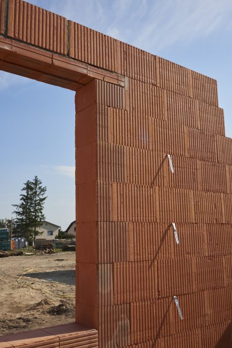 Popularna ściana 2-warstwowa w systemie Porotherm