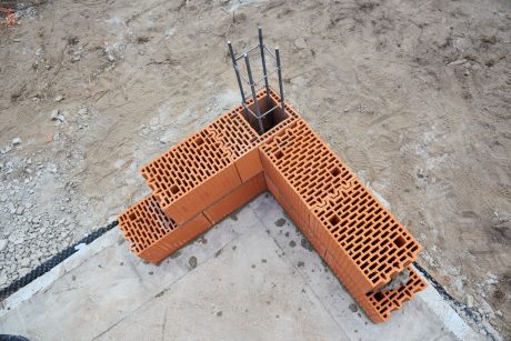 Popularna ściana 2-warstwowa w systemie Porotherm