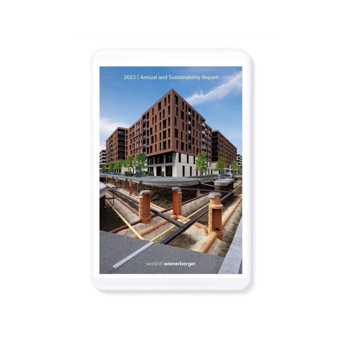 raport zrownowazonego rozwoju ESG  okładka mockup