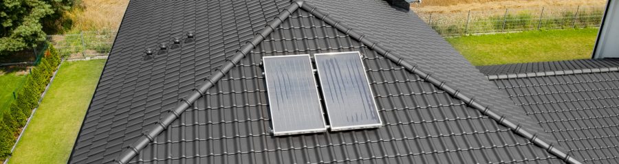 Osiedle Słoneczne w Łodzi z dachówką Koramic Universo