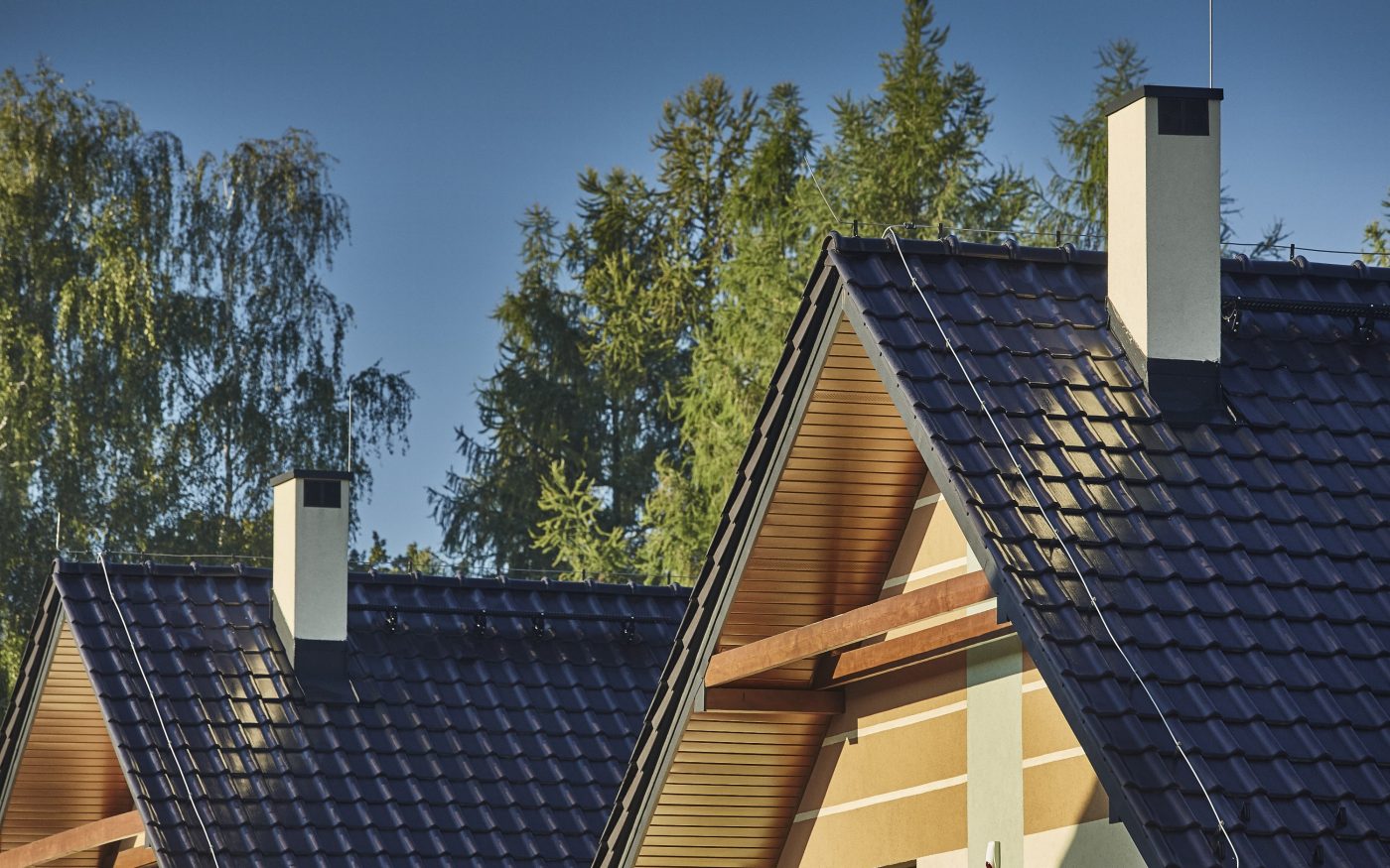 Osiedle domów jednorodzinnych pod Krakowem z dachówką Koramic Alegra 9