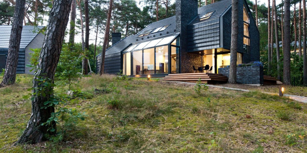 Brick: Pagus Grijs HV DF | Roof: Actua 10 Zwart Edel-Engobe | Architect: Studija Archispektras, Kaunas (LT) | Client: Private | Completion Date: 2014-01-01