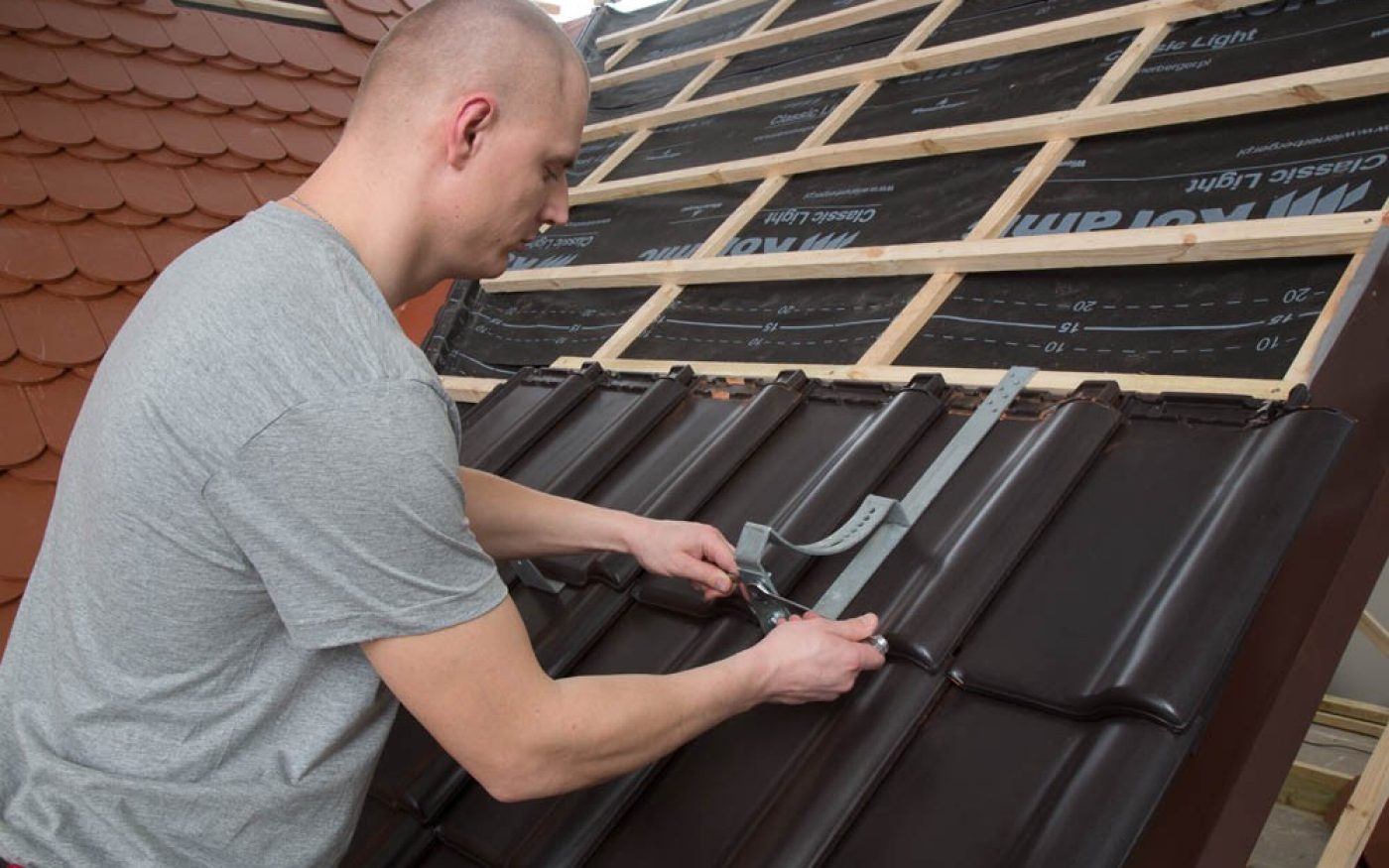 Komunikacja i ochrona przeciwśniegowa na dachu