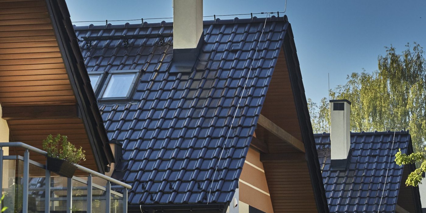 Osiedle domów jednorodzinnych pod Krakowem z dachówką Koramic Alegra 9