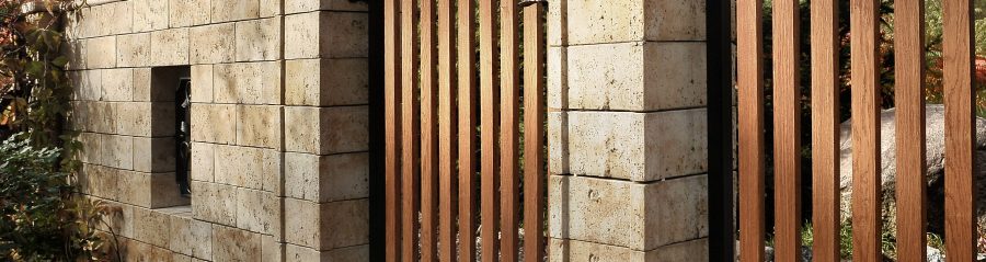 Ogrodzenie Bradstone travero piaskowy melanz