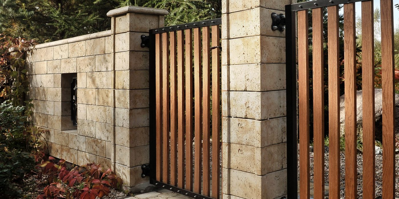 Ogrodzenie Bradstone travero piaskowy melanz