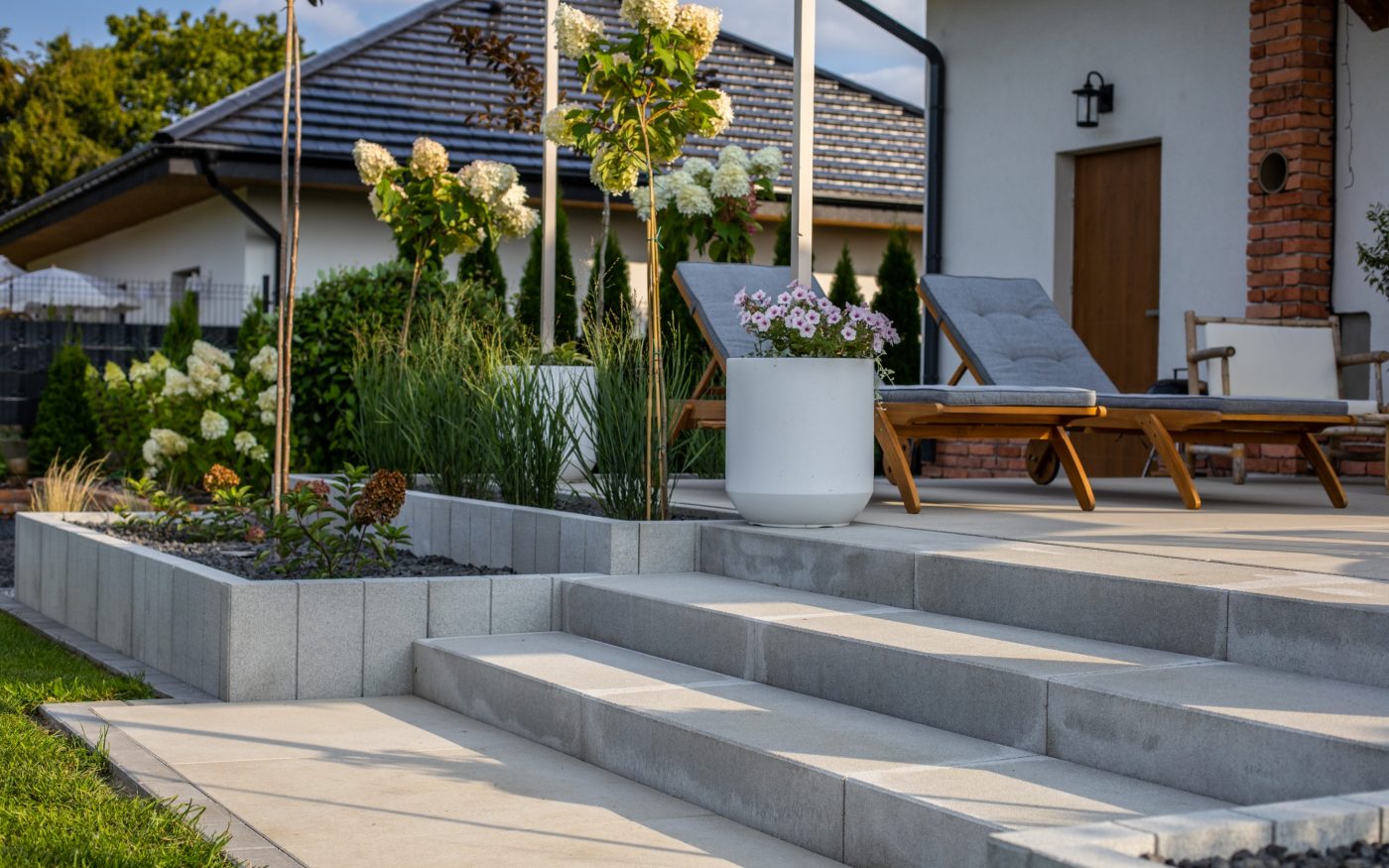 Dom prywatny Mayesto bello, Livio Grande silexo, Livello Uni silexo, Piasek fugowy perlo