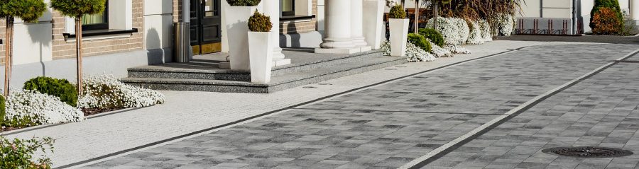 Hotel Mansor, Ząbki, Umbriano kolor grafitowobiały