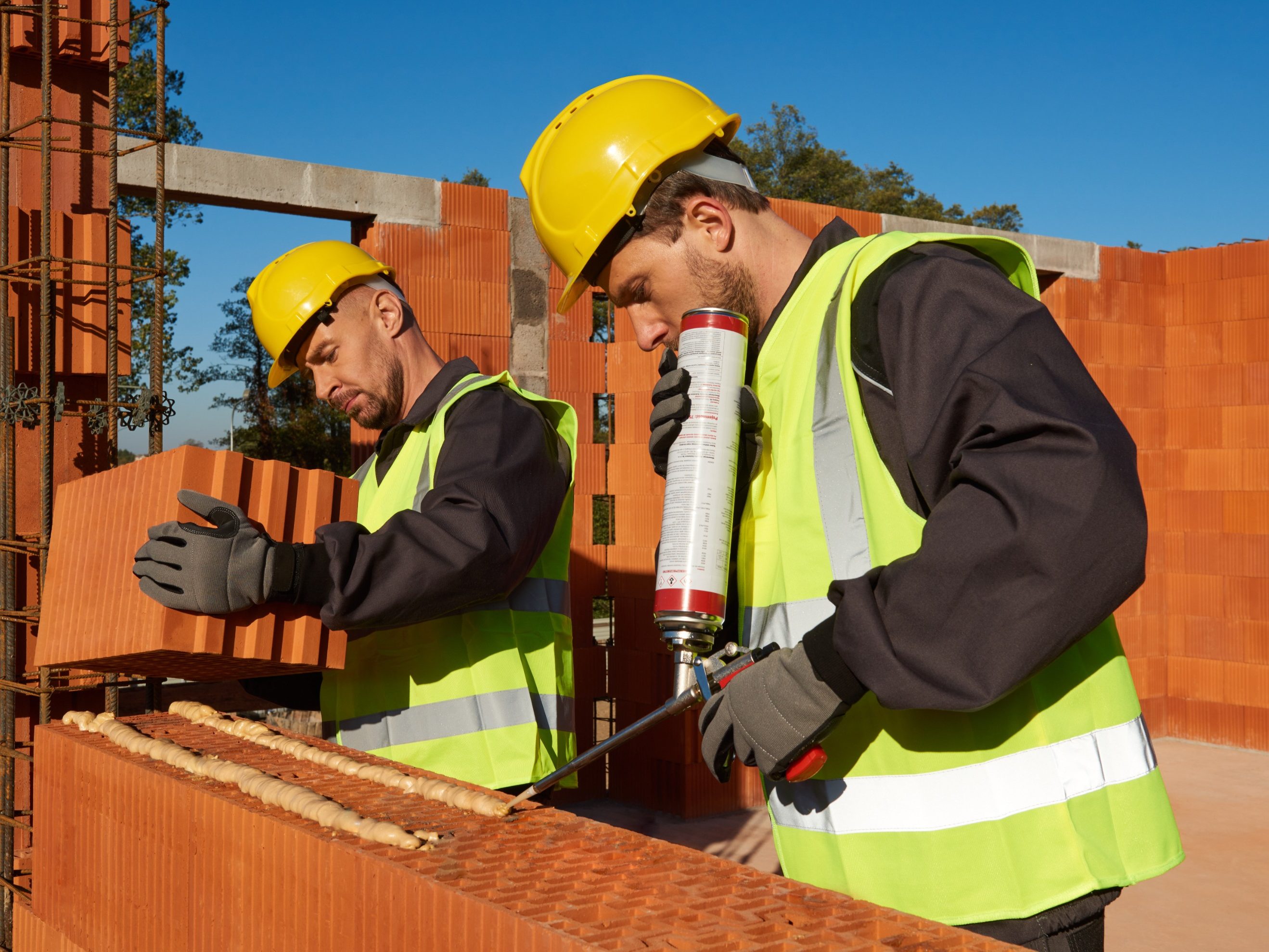 Murowanie pustaków Porotherm Dryfix
