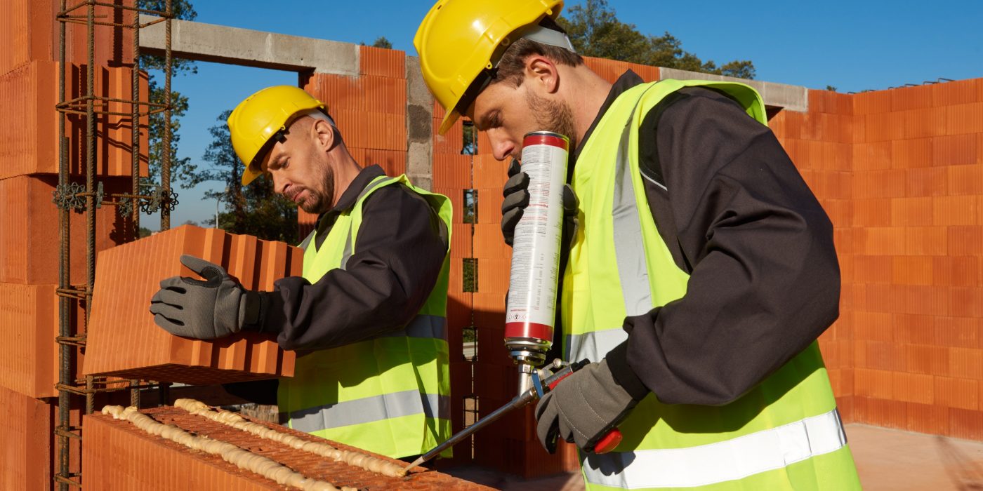 Murowanie pustaków Porotherm Dryfix