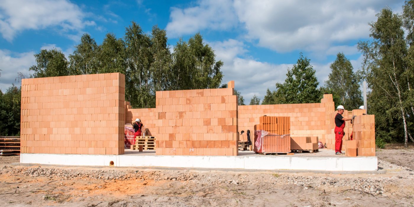 e4 construction Cisie near Warsaw