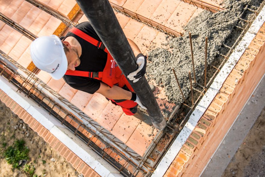 Strop gęstożebrowy Porotherm