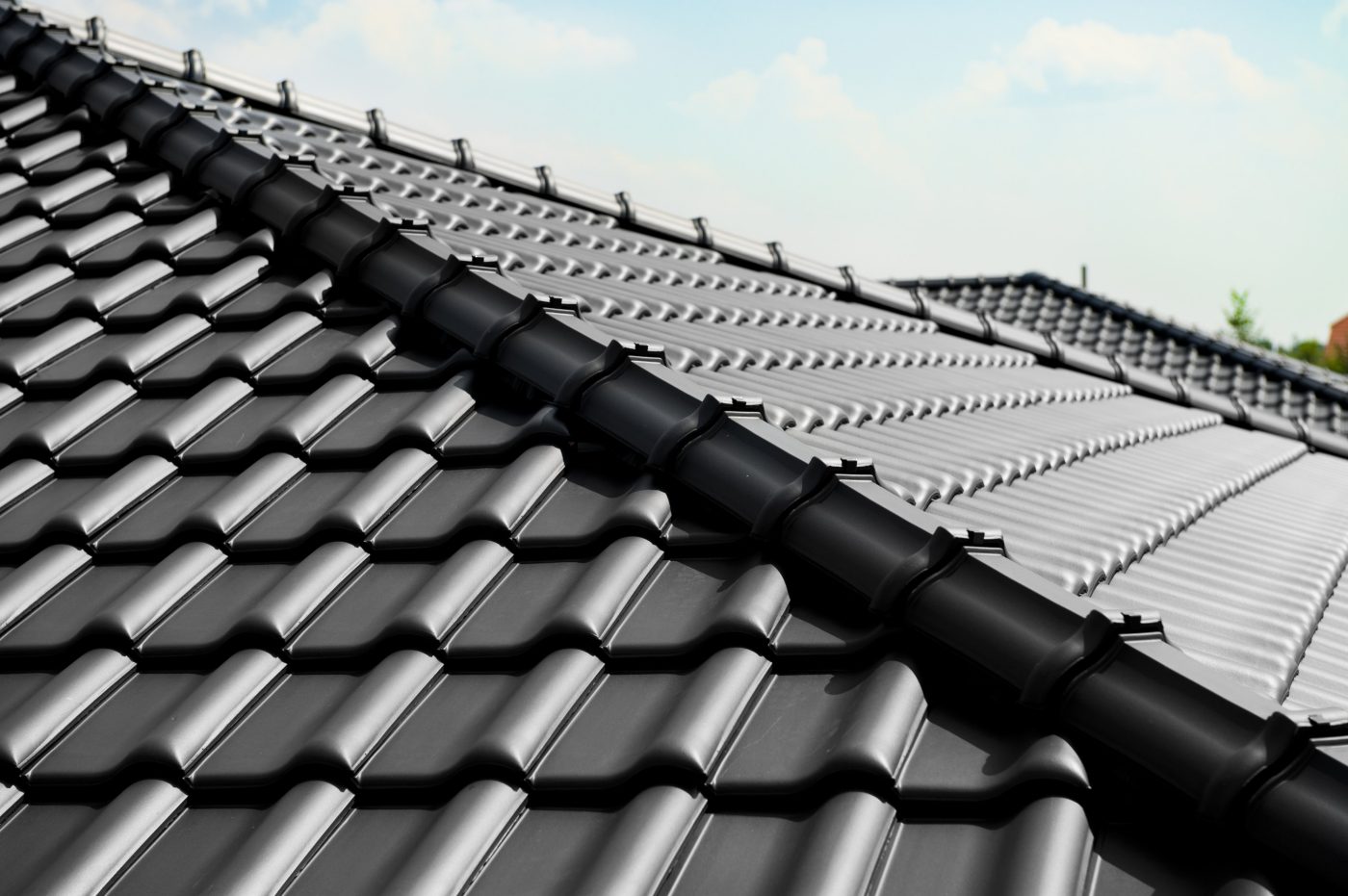 Osiedle Słoneczne w Łodzi z dachówką Koramic Universo