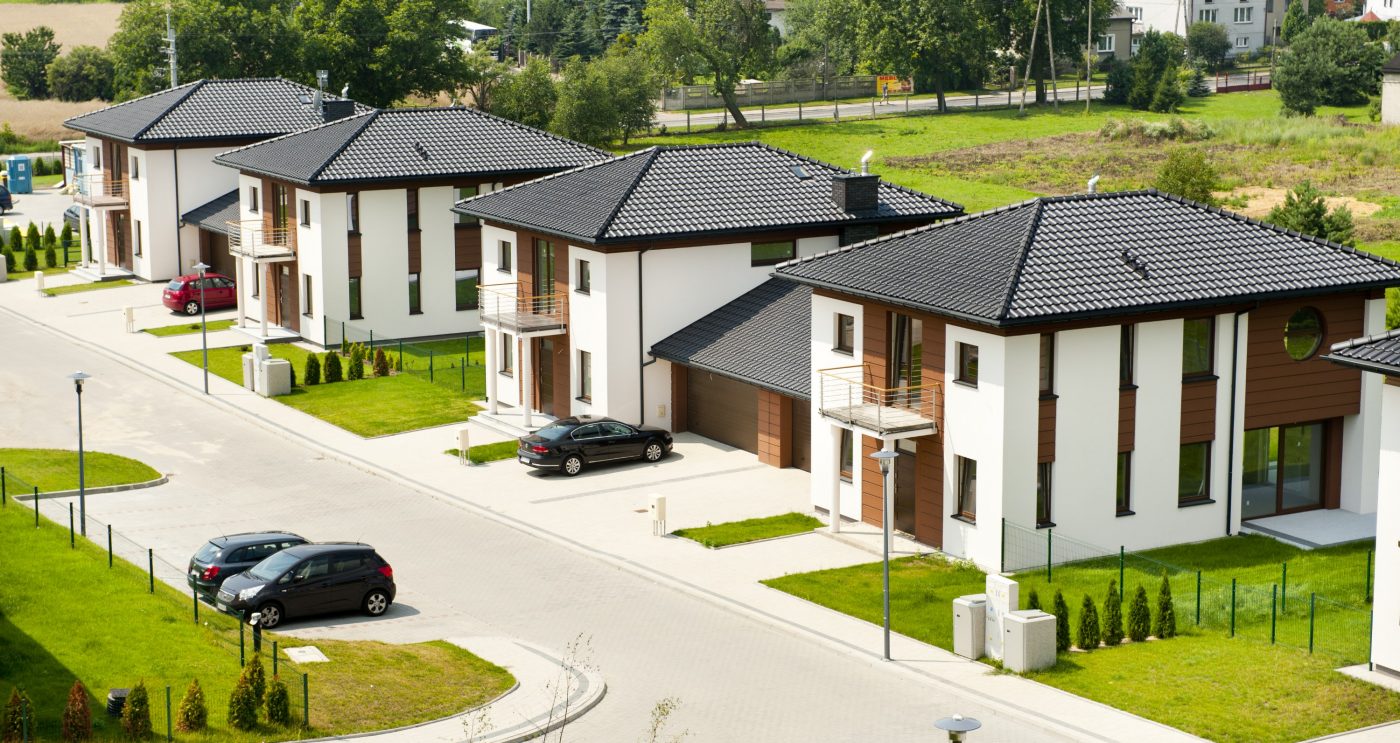 Osiedle Słoneczne w Łodzi z dachówką Koramic Universo