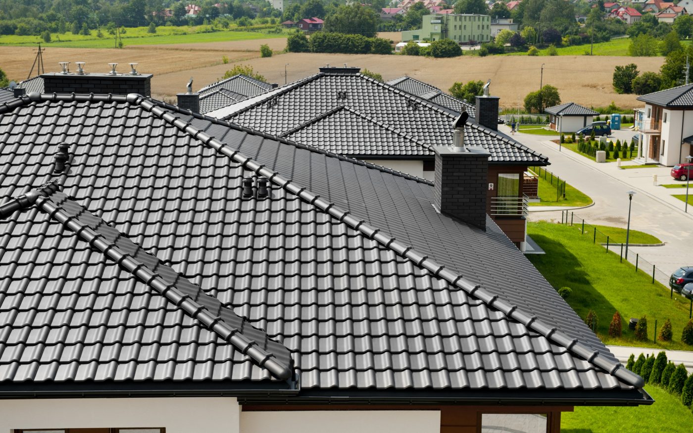 Osiedle Słoneczne w Łodzi z dachówką Koramic Universo