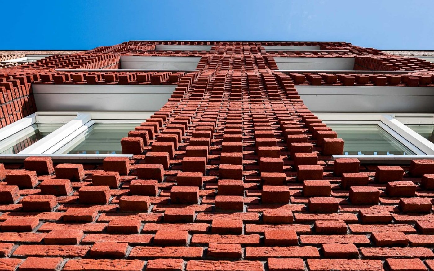 Domy dla studentów Ryelanden w Utrechcie, Holandia