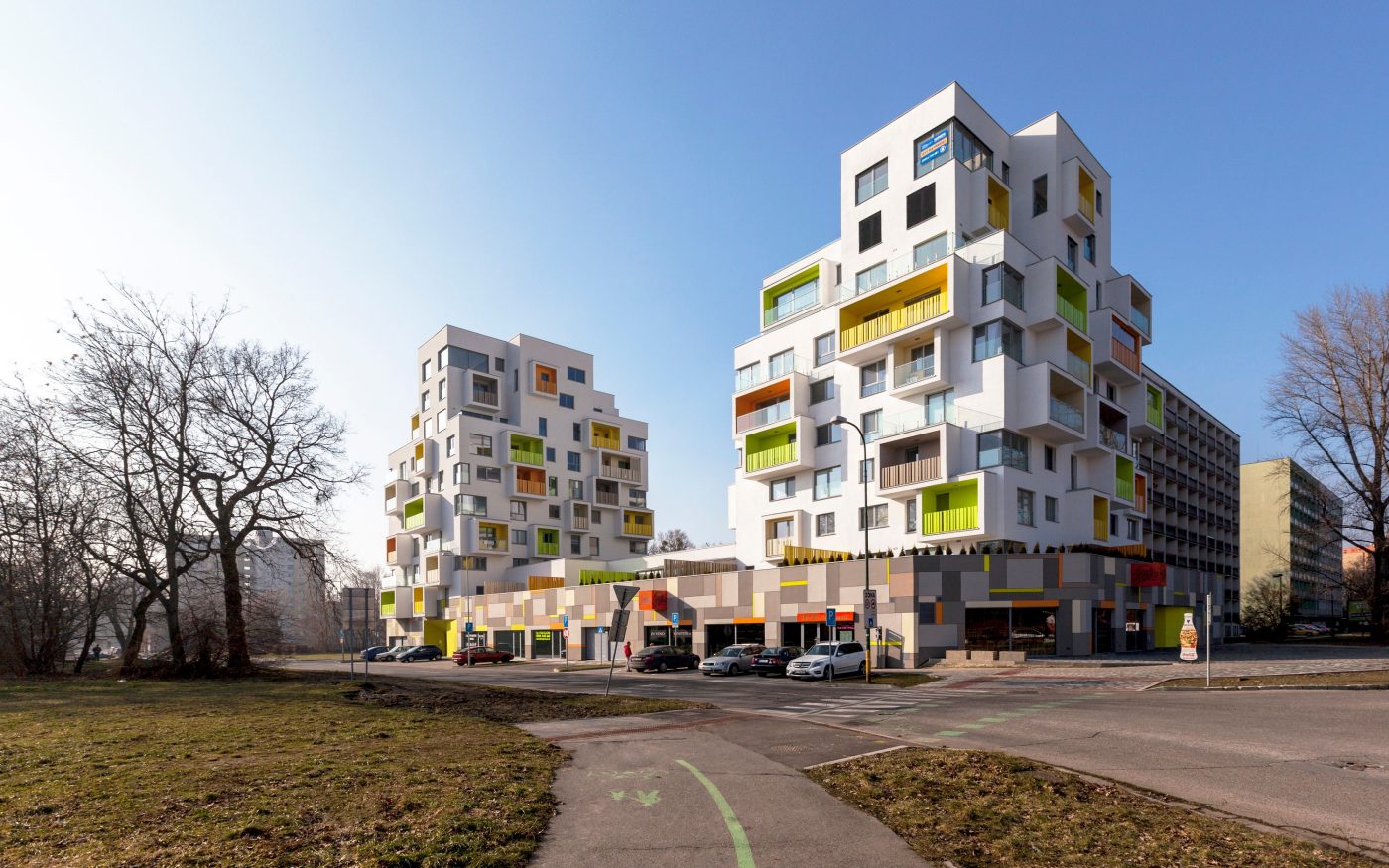 Wieżowce mieszkalne Nový Háj, Słowacja