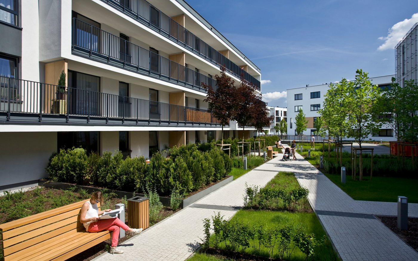 Osiedle Wilno w Warszawie ze ścianami z Pustaków Porotherm AKU