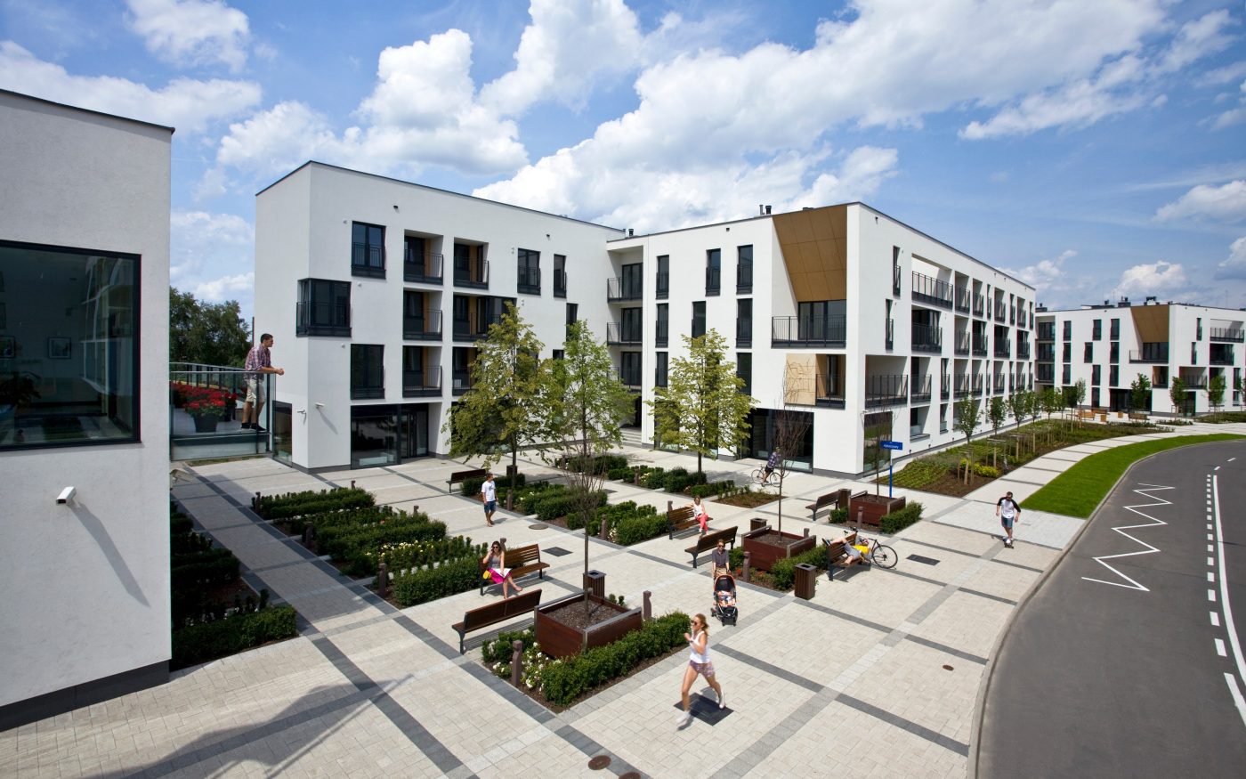 Osiedle Wilno w Warszawie ze ścianami z Pustaków Porotherm AKU