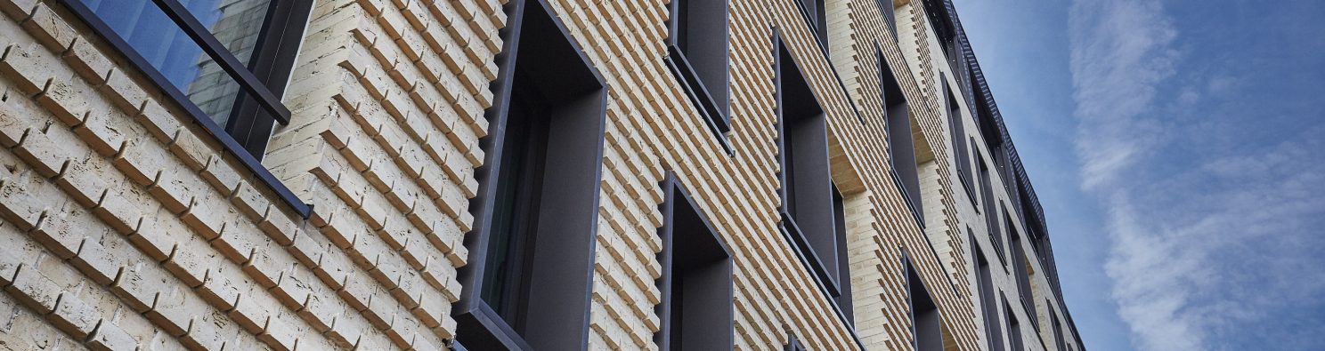 PURO hotel in Krakow Poland made with Binz 430 Terca brick