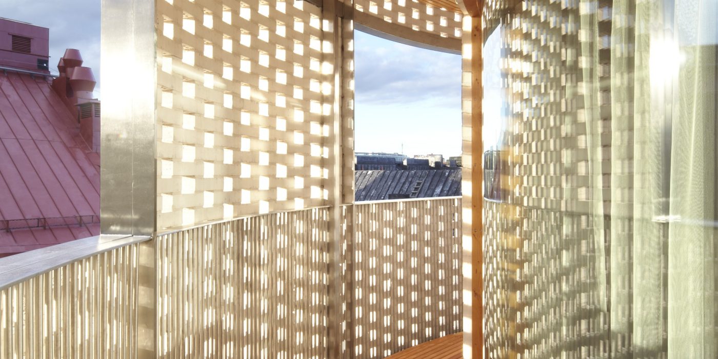 Paasitorni Hotel & Conference Centre with facing bricks; Brick Award 2014 Special Prize Winner "Special Solution"; K2S Architects ltd.; Photo: Marko Huttunen