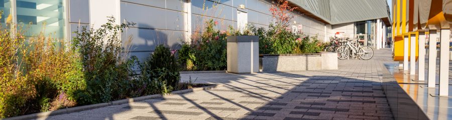 Centrum Handlowe Bielany Wrocławskie, La Linia kolor jasny szary oraz antracytowy bazalt