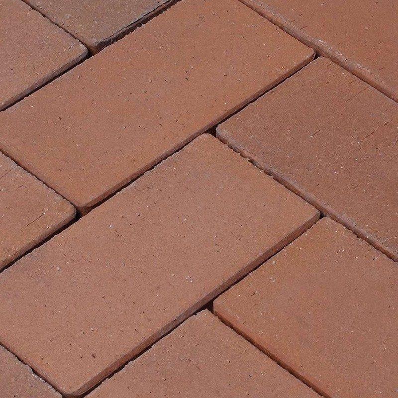 Bruk klinkierowy Penter Heide, czerwony melanż